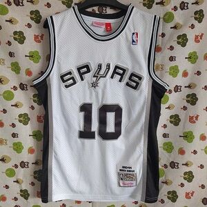 Mitchell & Ness Dennis Rodman #10 San Antonio Spurs Jersey